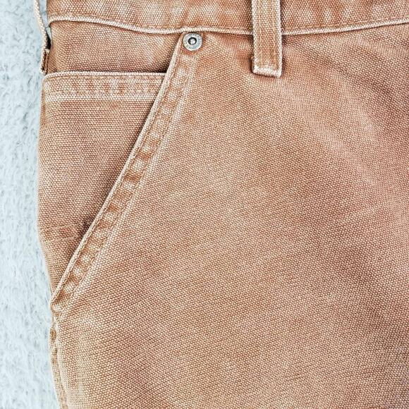 Carhartt Women's Straight Leg Pants in Brown - Picture 5 of 8